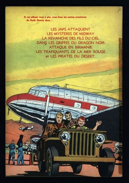 HUBINON Buck Danny Tigres volants
Edition de 1953
Très bel exemplaire (scotch le...