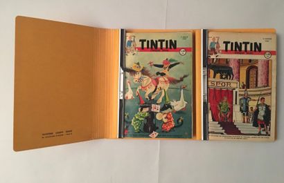 null JOURNAL DE TINTIN Numéros 1 à 52 de l'année 1949 (complète) du tintin belge
Très...