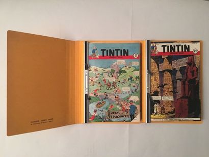 null JOURNAL DE TINTIN Numéros 1 à 52 de l'année 1950 (complète) du tintin belge
Très...