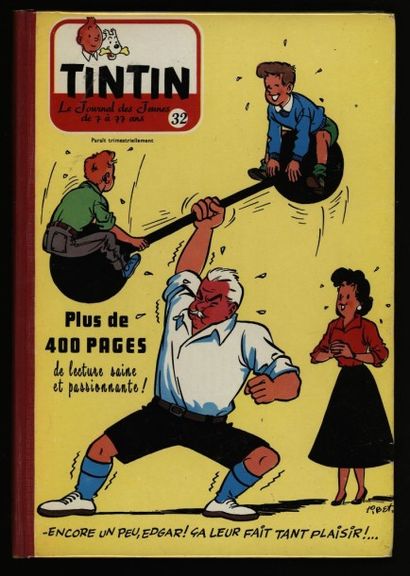 null JOURNAL DE TINTIN Reliure 32 du Tintin Belge
Superbe exemplaire, proche neu...