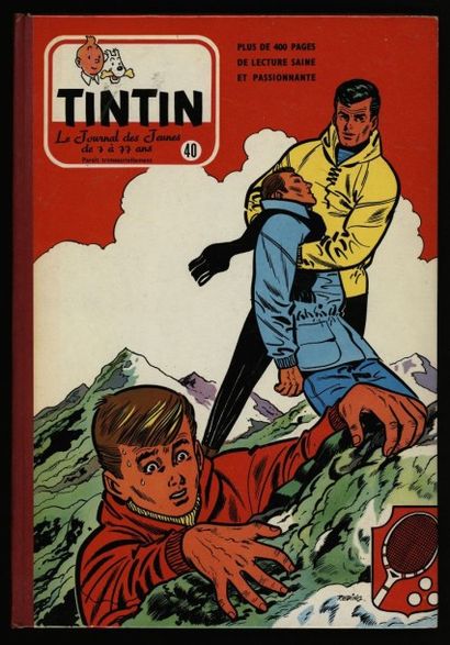 null JOURNAL DE TINTIN Reliure 40 du Tintin Belge
Superbe exemplaire, état proche...