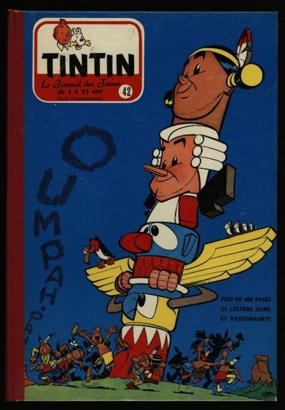 null JOURNAL DE TINTIN Reliure 42 du Tintin Belge
Superbe exemplaire
