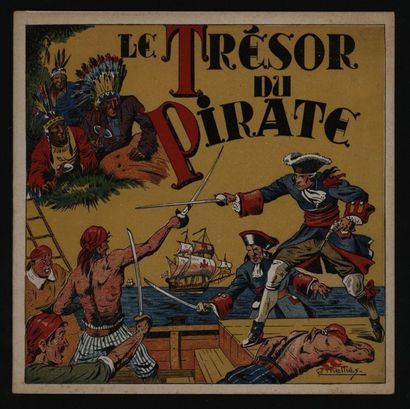 MELLIES Ensemble d'ouvrages comprenant Le Trésor du Pirate, Polyte détective amateur....