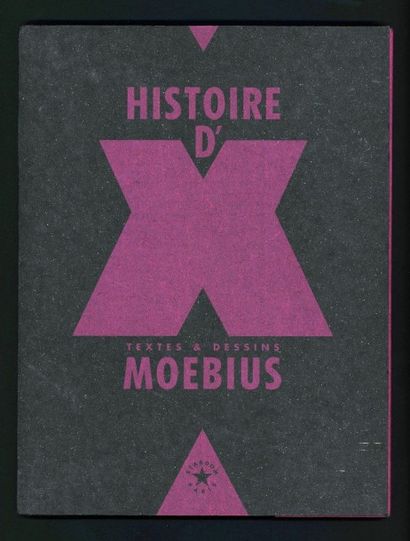 MOEBIUS Histoire d'X Portfolio édité par Stardom en 1992, numéroté et signé à 500...
