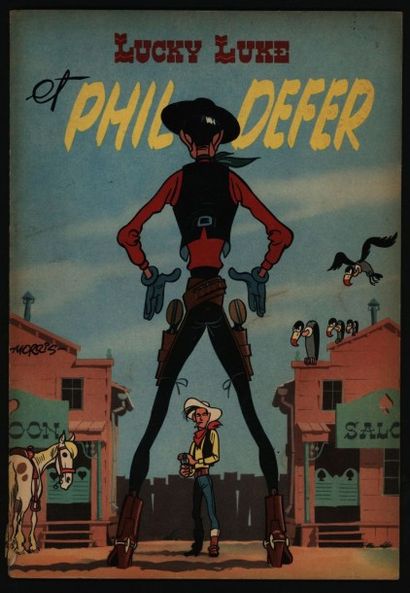 MORRIS Lucky Luke Phil Defer
Edition originale Bel exemplaire (nom en page de garde,...