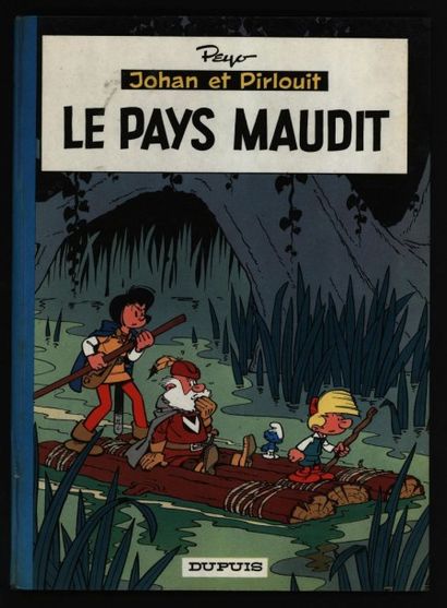 PEYO Johan et Pirlouit Le pays maudit
Edition originale en très bel état, petits...