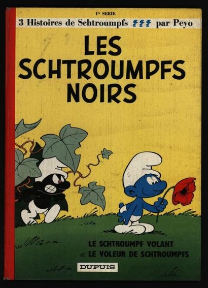 PEYO Les Schtroumpfs noirs
Edition originale en bel état, petit manque au pelliculage...