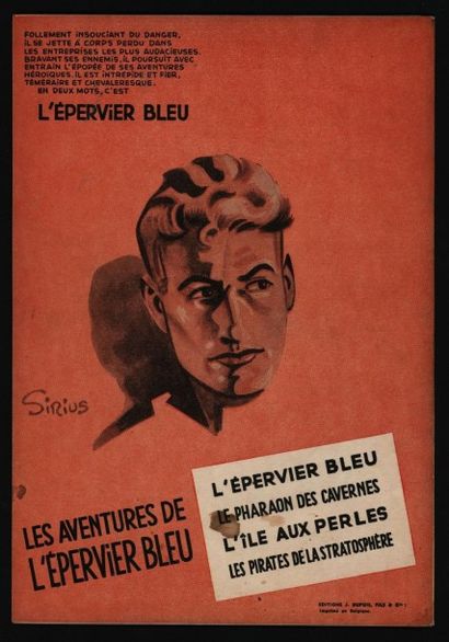 SIRIUS L'épervier Bleu L'ennemi sous la mer
Edition originale Superbe exemplaire...
