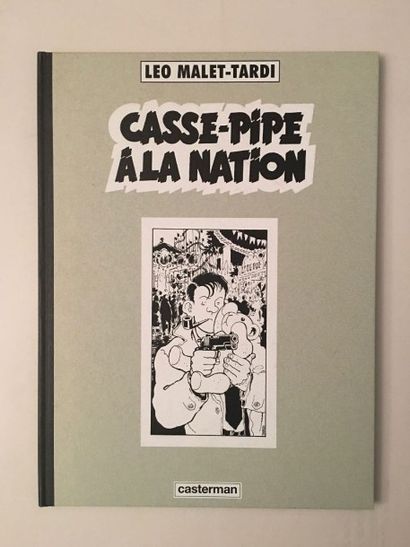 Tardi Nestor Burma
Tirage de tête de l'album Casse Pipe à la Nation numéroté et signé...