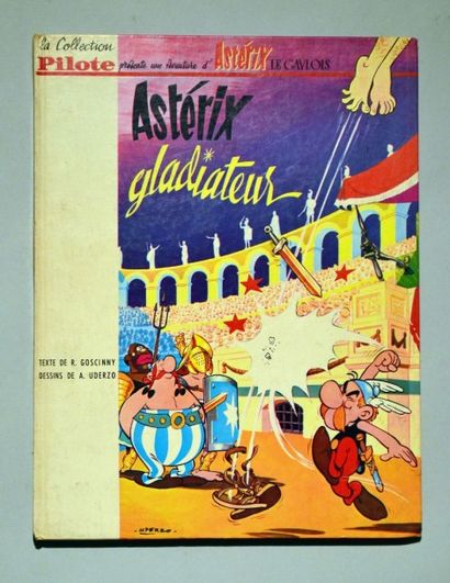 UDERZO Asterix Gladiateur
Réédition pilote (16 + 1)
Bon état général