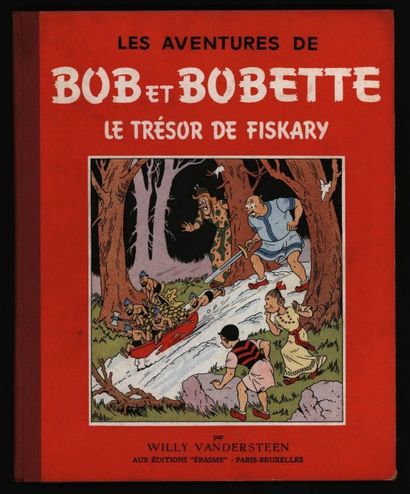 VANDERSTEEN Bob et Bobette Le trésor de Fiskary
Edition originale cartonnée
Très...