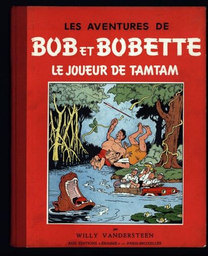 VANDERSTEEN Bob et Bobette Le joueur de Tam Tam
Edition originale cartonnée
Bel ...
