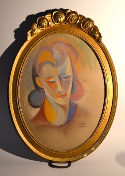 null Marcel Jacques Hemjic

Portrait de femme, années 30

Pastel sur papier signé...