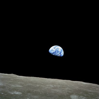 NASA - 1968 Apollo 8. Célèbre levé de Terre pour la première fois réalisé par l'Homme...