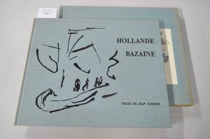 null BAZAINE

BAZAINE HOLLANDE Texte de Jean Tardieu Ed. Maeght E.O.

imprimé le...