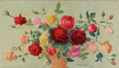 null Achille Laugé

Bouquet de roses, 1918

Huile sur toile signée et datée en bas...