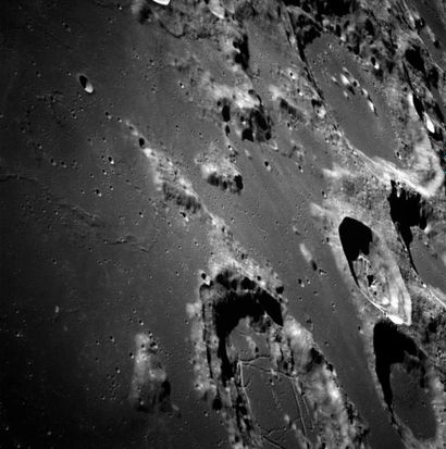 null NASA Lune. Région sud-ouest de la Mer de la Fécondité. Mission Apollo 8. Décembre...
