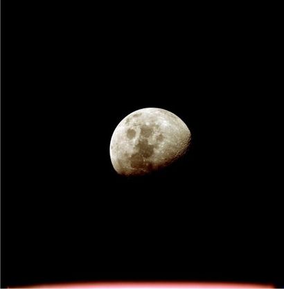 null NASA Vue de la Lune depuis le module de commande de la mission Apollo 10 de...