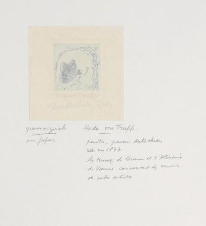null Hede Von Trapp

« Schiutterling fliey »

Gravure en couleur sur papier signé...