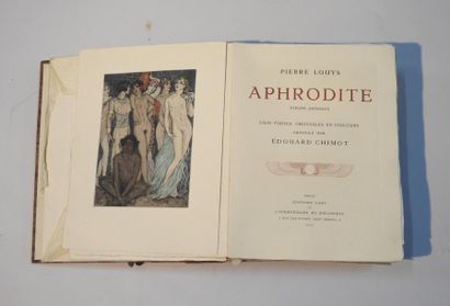 null Pierre Louys

Aphrodite

Un volume in folio illustré d’eaux fortes en couleurs...