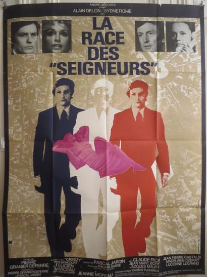 null Alain Delon

Lot de trois affiches:

"Parole de flics" de José Pineihro

"La...