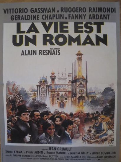 null LA VIE EST UN ROMAN (1982) de Alain Resnais avec Vittorio Gassman, Ruggero Raimondi,...