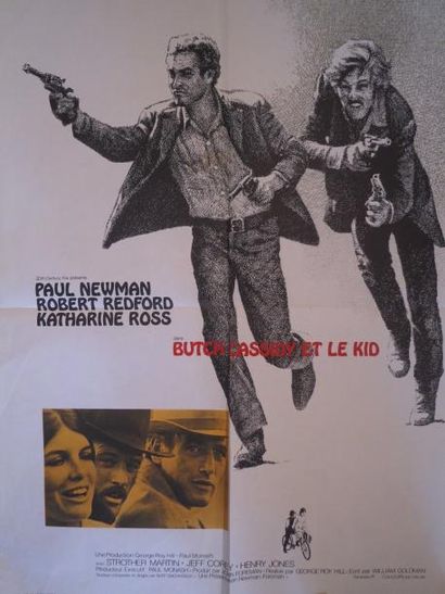 null BUTCH CASSIDY ET LE KID (1969) de George Roy Hill avec Robert Redford Paul Newman,...