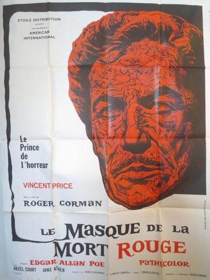 null LE MASQUE DE LA MORT ROUGE (1964) de Roger Corman avec Vincent Price d'après...