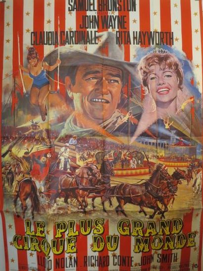 null LE PLUS GRAND CIRQUE DU MONDE (1964) de Henry Hathaway avec John Wayne Rita...