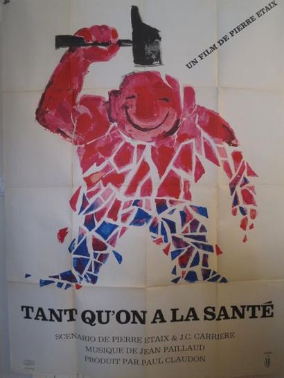 null TANT QU'ON A LA SANTE (1965) de et de Pierre Etaix, Vera Belmont Affiche 1,20...