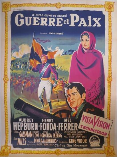null GUERRE ET PAIX (1956) de King Vidor avec Audrey Hepburn, Henry Fonda Mel Ferrer
Affiche...