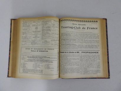 null Omnisport. Revue du Touring Club de France, 1908. 576 pages sur l'aviation,...