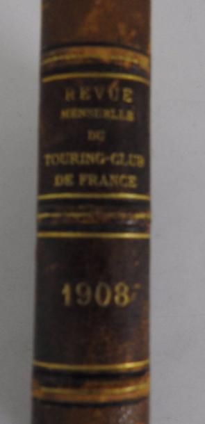 null Omnisport. Revue du Touring Club de France, 1908. 576 pages sur l'aviation,...
