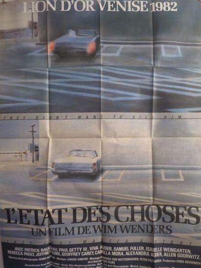 null L'ETAT DES CHOSES (1982) de Wim Wenders avec Patrick Bauchau et Samuel Fuller...