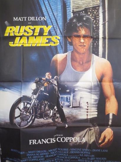 null RUSTY JAMES (1983) de Francis Ford Coppola avec Matt Dillon, Dennis Hopper et...