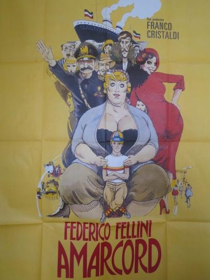 null AMARCORD (1974) de Federico Fellini avec Magali Noël et Bruno Zanin

120 x 160...