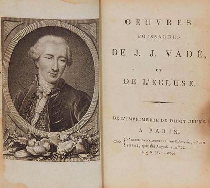 Jean-Joseph Vadé (1720-1757) et Louis de Thillay, dit L'Écluse (1711-1792) «Oeuvres...