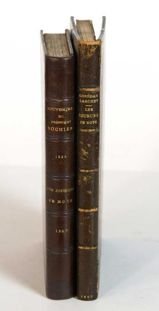 Etienne Lorédan Larchey (1831-1902) «Les Joueurs de mots»
Compilation faite par Lorédan...