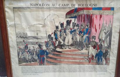 null Epinal XIX°
«Napoléon au camp de Boulogne» Imagerie Pellerin Epinal Belle image...