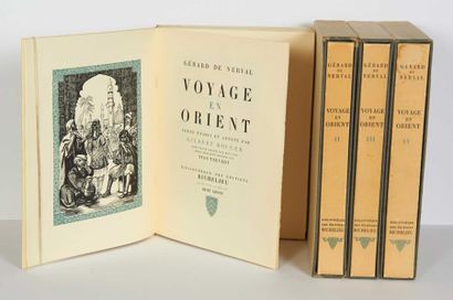 Gérard de NERVAL (1808-1855) «Voyage en Orient»
Paris, Bibliothèque des éditions...