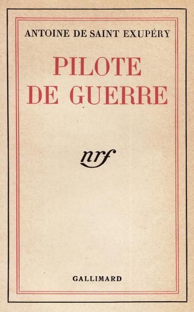 Antoine DE SAINT EXUPERY (1900-1944) «Le Petit Prince» Paris, Gallimard, 1945. Illustrations...