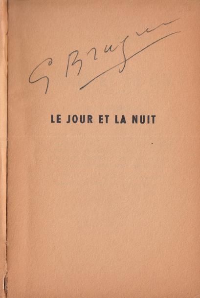 Georges BRAQUE (1882-1963) «Le jour et la nuit, cahiers 1917-1952» Paris, Gallimard,...
