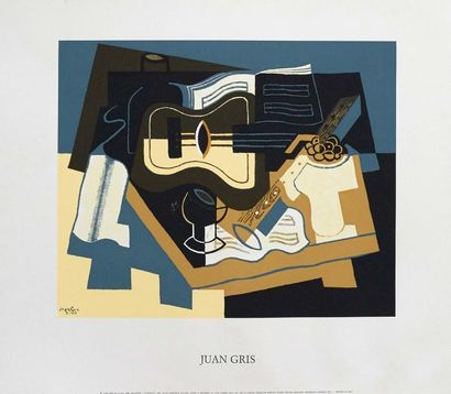 null Affiche Juan Gris: «Guitare et clarinette»
Sérigraphie imprimée à Turin.
86...