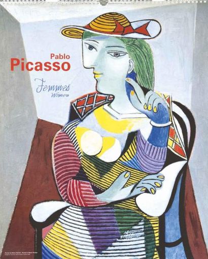 null Calendrier Picasso: «Femmes «calendrier 2008 édité par Leuze Electronic