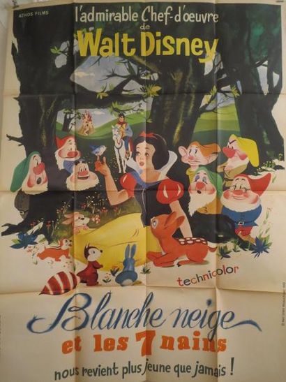 null BLANCHE NEIGE ET LES 7 NAINS 

Dessin animé de Walt Disney 

Edition de 1962

120...