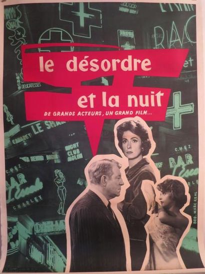 null LE DESORDRE ET LA NUIT (1957) de Gilles Grangier avec Jean Gabin et Danielle...