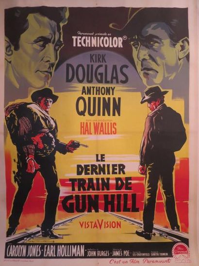 null LE DERNIER TRAIN DE GUN HILL (1959) de John Sturges avec Kirk Douglas, Anthony...