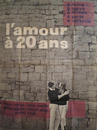 null L'AMOUR A VINGT ANS (1961) de F.Truffaut, A.Wajda, M.Ophuls, R.Rossellini et...