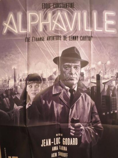 null ALPHAVILLE (1965) de Jean Luc Godard avec Eddie Constantine et Anna Karina

Réedition...