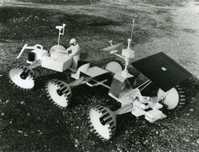 null Nasa. Maquette à l'échelle 1 d'une nouvelle génération de Rover extra-terrestre...
